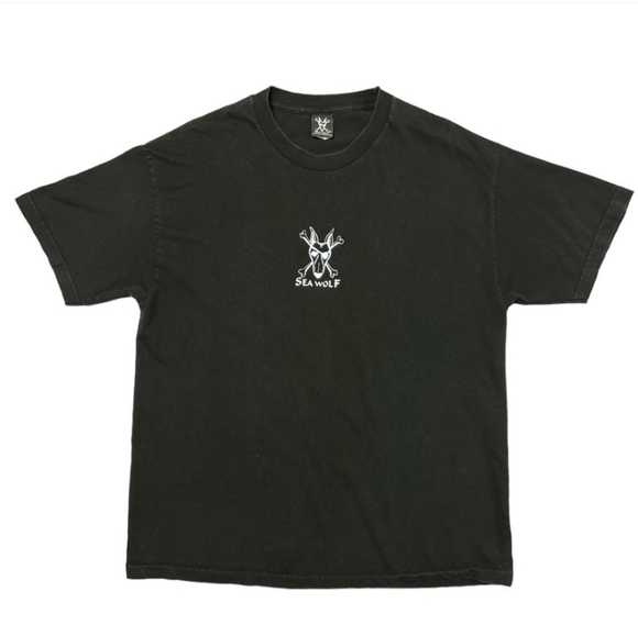 SEA WOLF Black Graphic Short Sleeve Shirt - Picture 2 of 4